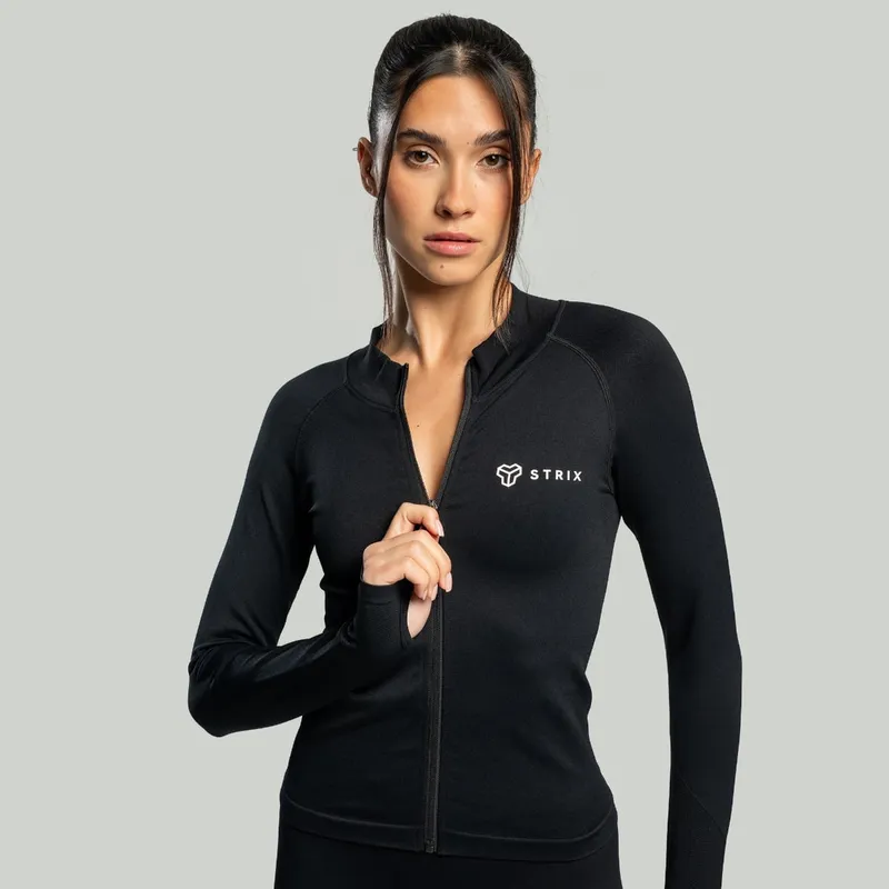 GymBeam OG1 STRIX Sport-Top für Frauen Seamless in Black S – Produktbild 1 von 1