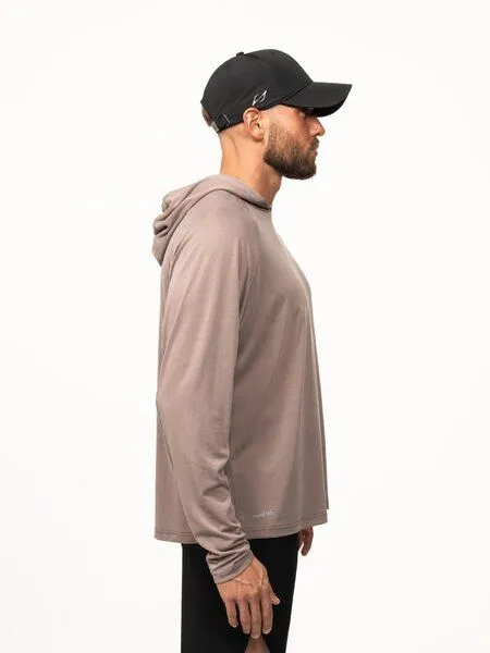 saved lab saved lab SL-167 light Hoodie Washed Ecru – Produktbild 3 von 3