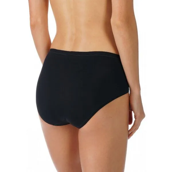 mey Mey 2x Damen Taillen-Slip Noblesse PIMA Baumwolle, Schwarz, – Produktbild 2 von 2