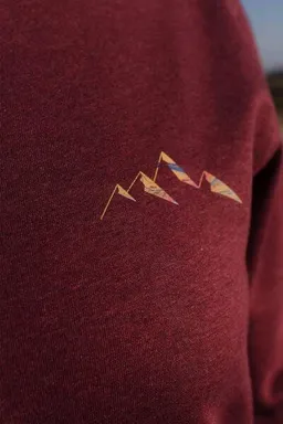 Kultgut Kultgut Biofair - Supersoft Sweatshirt - Pullover / Little Mountain Landscape – Produktbild 1 von 1