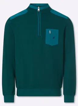 marco donati Sweatshirt petrol – Produktbild 1 von 1