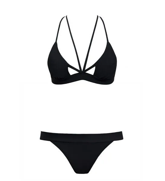 Anekdot Anekdot Bikini Set Nova Top + Cheeky Slip, Schwarz, – Produktbild 4 von 4