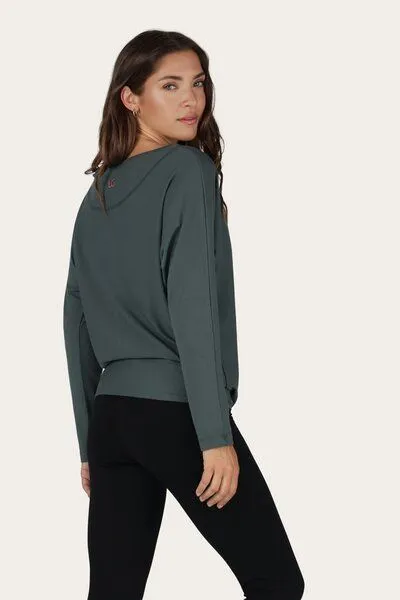 Urban Goddess Urban Goddess Budhi Yoga Langarm Shirt, Pinyon (grau), – Produktbild 1 von 5