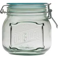 Vorratsglas 'Original' aus Recyclingglas, transparent, 0,8 l – Produktbild 1 von 1