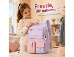 Diyarts Kinderrucksack, Trendiger Mädchenrucksack: Geräumig, Leicht und Robust – Produktbild 1 von 1