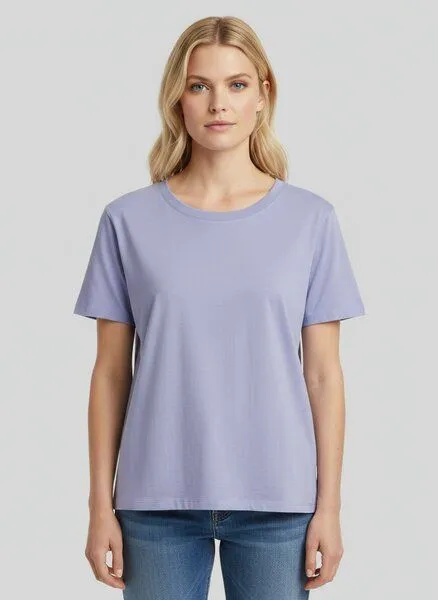 UNIPOLAR UNIPOLAR Basic T-Shirt Modell: Expressive, Violet (lila), – Produktbild 1 von 2