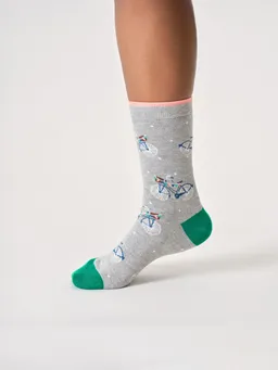 Thought Socken Modell: Bunting Bike – Produktbild 1 von 1