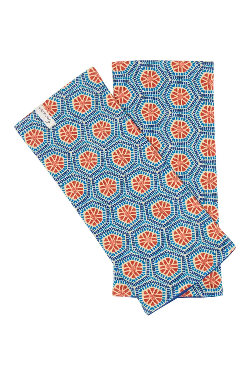 Tranquillo Jersey-Stulpen - blue luxor / one size – Produktbild 1 von 1