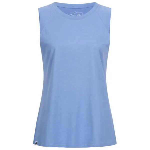 Lexi&Bö Lexi&Bö Basic oversized Tank Top, Blau, – Produktbild 1 von 1