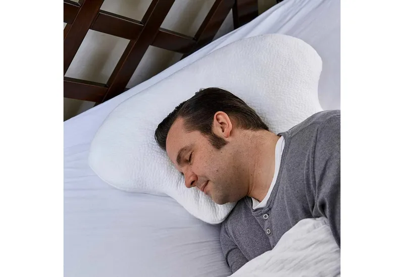 Nachtwaechter Schlafprodukte GmbH & Co. KG Schnarchstopper CPAP- und Seitenschläfer-Komfort Kissen LINA, 1-tlg. – Produktbild 4 von 4
