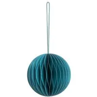 Tranquillo Papieranhänger PETROL BALL - blau – Produktbild 2 von 3
