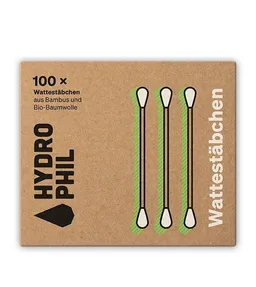 Hydrophil HYDROPHIL Bambus Wattestäbchen 100 Stk. – Produktbild 1 von 1