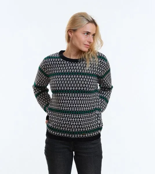 Gary Mash GARY MASH Pullover Lamona aus feinem Jacquardstrick, Muster (mehrfarbig), – Produktbild 1 von 4