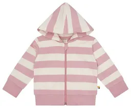 loud + proud loud + proud Babys & Kinder Sweatjacke mit Blockstreifen, GOTS-zertifiziert – Produktbild 1 von 1