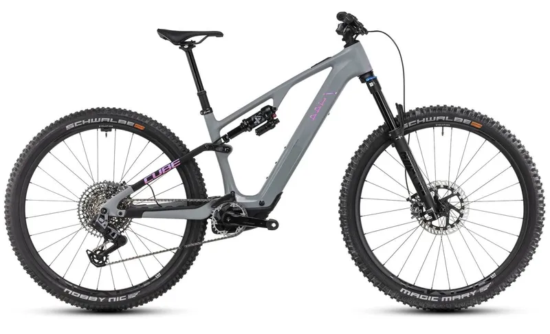 Cube Cube AMS Hybrid ONE44 C:68X TM 400X 29 - 29 Zoll 400Wh 12K Fully - swampgrey´n´purplereflex, Grau, – Produktbild 1 von 1
