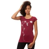 FellHerz FellHerz Damen T-Shirt Schaukelmädchen Bio & Fair & Vegan, Ruby (rot), – Produktbild 1 von 2