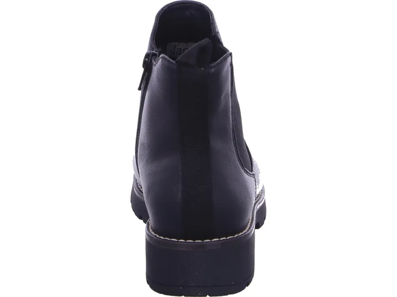 Jana Jana Chelseaboots 100% vegan, Schwarz, – Produktbild 5 von 8