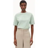 ARMEDANGELS ARMEDANGELS TARJAA Damen Heavyweight T-Shirt aus recyceltem Baumwoll Mix, Foam, – Produktbild 1 von 1
