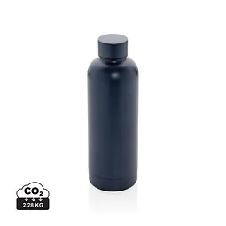 XD Collection XD COLLECTION Impact Vakuumflasche aus RCS recyceltem Stainless-Steel, blau, Blau, – Produktbild 1 von 1