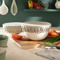 nahtur-design nahtur-design Schüsselhauben aus 100% Bioleinen – Produktbild 1 von 1