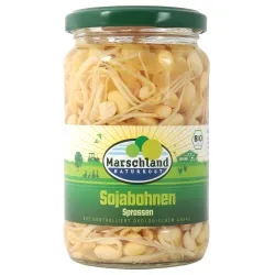 Marschland Sojasprossen im Glas – Produktbild 1 von 1