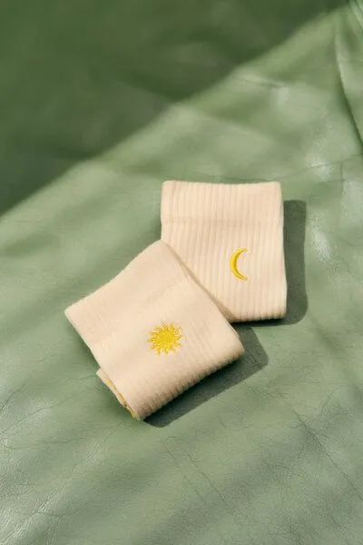 Jutelaune Jutelaune Sol & Luna Socken - GRS und OEKO-TEX Zertifizierungen, Schwarz, – Produktbild 1 von 1