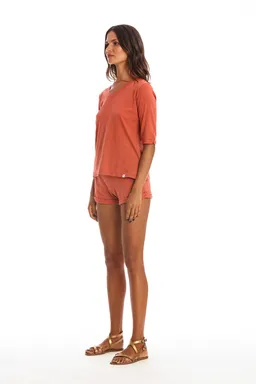 RAVENS VIEW IBIZA RAVENS VIEW IBIZA Damen vegan Oberseite Lisa Erde Rot – Produktbild 1 von 1