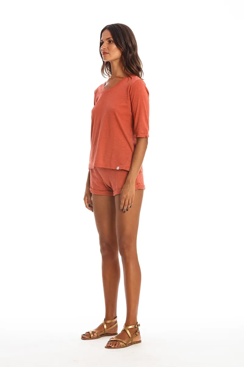 RAVENS VIEW IBIZA RAVENS VIEW IBIZA Damen vegan Oberseite Lisa Erde Rot, Dunkelorange, – Produktbild 1 von 2