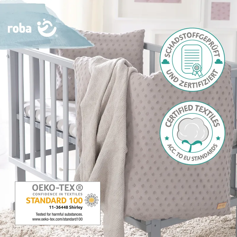 roba Roba Geschenkset BIO-Jersey Schlafen klein Lil Planet grau – Produktbild 1 von 3