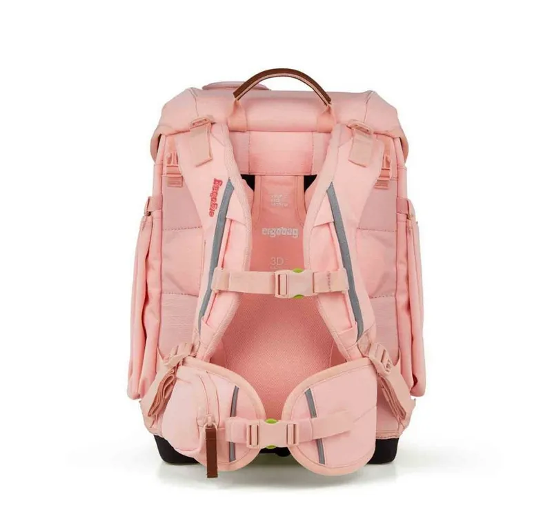 Ergobag Ergobag Schulranzen Cubo (inkl. Etui (befüllt), Schlamperrolle, Sportbeutel und Kletties, 5tlg), Unzähmbär, – Produktbild 4 von 5