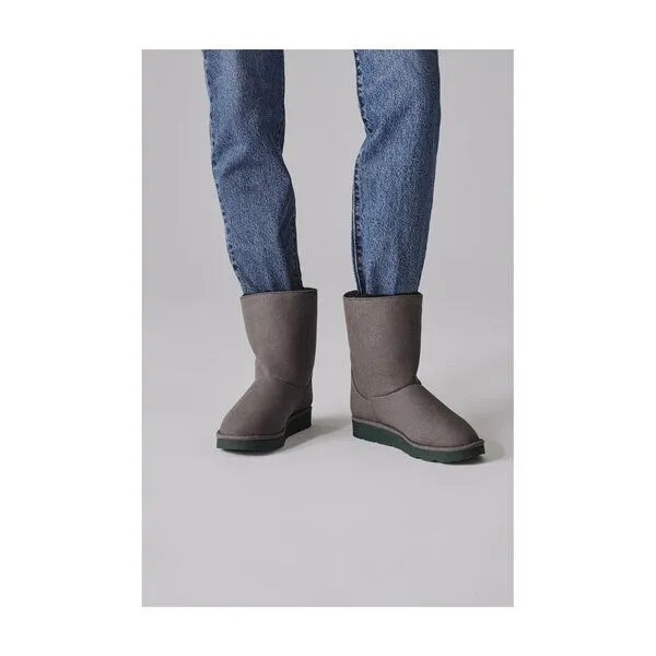 New Orchard New Orchard Vegan Boots Medium, Light grey, – Produktbild 3 von 4