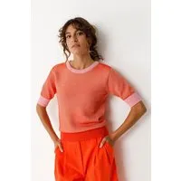 SKFK SKFK Strickpullover MUIKE, Navy, – Produktbild 3 von 3