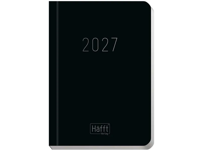 Häfft Häfft Mini Timer, Kalender 2027, DIN A7, black edition – Produktbild 1 von 1