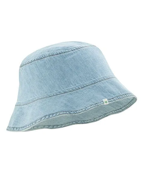 HempAge HempAge Fischerhut aus Hanf/Biobaumwolle, Aqua (blau), – Produktbild 1 von 3