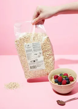 KoRo Glutenfreie Bio Haferflocken Kleinblatt 1 kg – Produktbild 1 von 1
