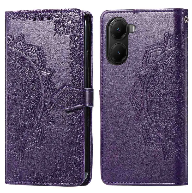 imoshion imoshion Mandala Klapphülle für das Xiaomi Poco X7 Pro, Lila, – Produktbild 1 von 1