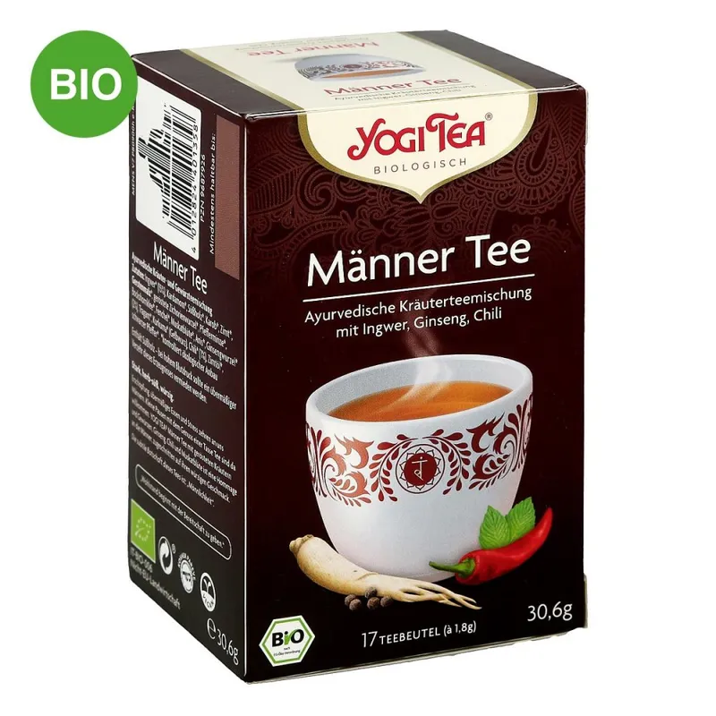 YOGI TEA Yogi Tea Männer-Tee im Beutel – Produktbild 3 von 3