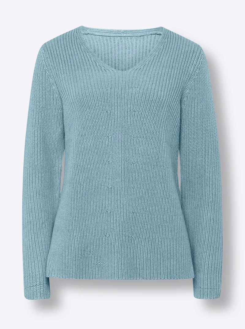heine Pullover aqua, Aqua, – Produktbild 1 von 2