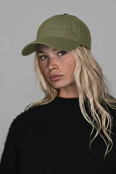 Lou-i Lou-i Dad Cap Bio-Baumwolle, Olivgrün, – Produktbild 3 von 4
