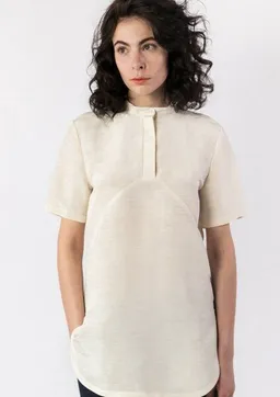 Elsien Gringhuis Elsien Gringhuis Bluse Kurzarm Seide Hanf – Produktbild 1 von 1
