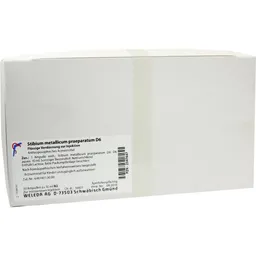 Weleda WELEDA STIBIUM METALLICUM PRAEPARATUM D 6 Ampullen 50X10 ml Ampullen – Produktbild 1 von 1