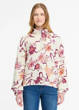 ragwear ragwear Sweatshirt IZZAR PRINT Stehkragen mit Reißverschluss im Troyer-Stil – Produktbild 1 von 1
