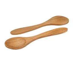 ReineNatur ReineNatur Esslöffel für Kinder aus geöltem Kirschholz – Länge: 17 cm – 2er-Set – Produktbild 1 von 1