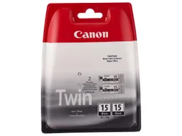 Canon Canon Doppelpack Tintenpatronen BCI-15 schwarz – Produktbild 1 von 1