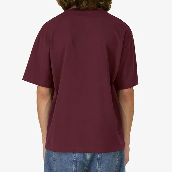 YTWOO YTWOO Mid-Light T-Shirt für Damen und Herren, Burgundy, – Produktbild 3 von 3