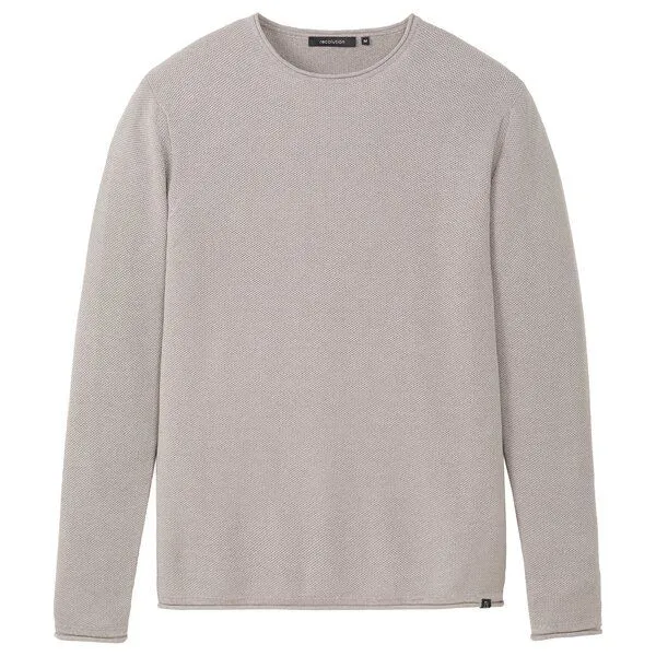 recolution recolution Strickpullover EUKALYPTUS, Greige, – Produktbild 1 von 1