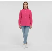 YTWOO YTWOO Oversized Leinenhemd für Damen, Raspberry sorbet, – Produktbild 1 von 1