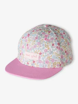 Vertbaudet Mädchen Baumwollcap mit Blumenprint – Produktbild 1 von 1
