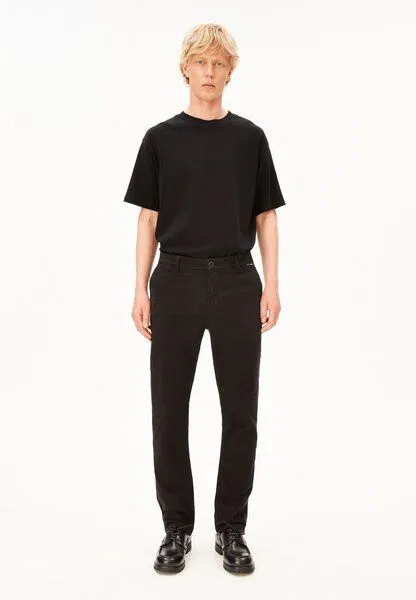 ARMEDANGELS ARMEDANGELS AASTER Herren Chino Hose aus Bio-Baumwoll Mix, Black, – Produktbild 3 von 3