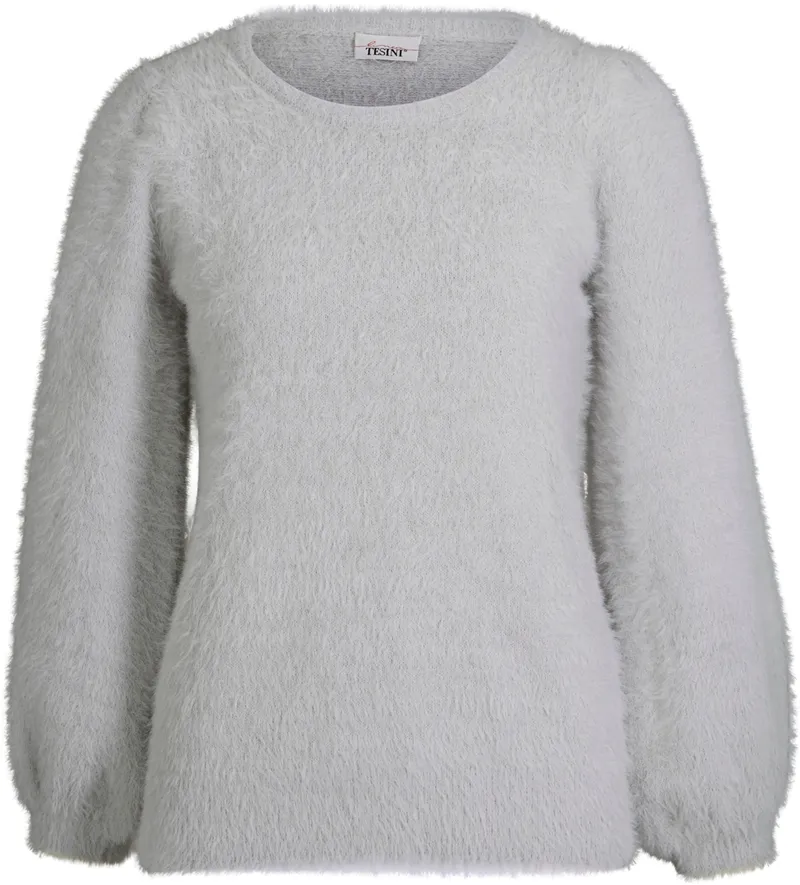 heine Strickpullover hellgrau, Hellgrau, – Produktbild 2 von 2